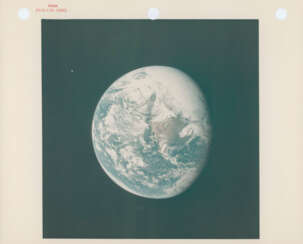 The Planet Earth; almost entire view of the nearly full Planet Earth, April 16-27, 1972