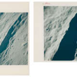 Moonscapes: lunar horizon over Crater Bullialdus; dark wall of Crater Lobachevsky; horizon over Craters Almanon and Geber, April 16-27, 1972 - Foto 3