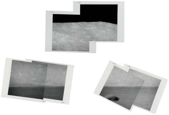Telephoto panoramas [Mosaics] towards the South Massif from station 6, December 7-19, 1972, EVA 3 - фото 1