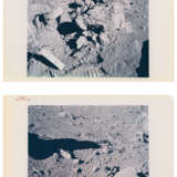 Sunstruck photograph of the Rover in the desolate lunarscape; the Rover parked in a field of boulders; lunar rocks, station 9, December 7-19, 1972, EVA 3 - photo 5