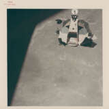 The LM Challenger back from the lunar surface for rendezvous; the CM America seen from the LM, December 7-19, 1972 - photo 1