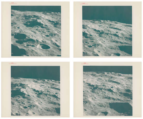 Moonscapes from the CM America: the nearside terminator; Sunset over farside craters; Crater Aitken; highlands near Gagarin Crater, December 7-19, 1972 - фото 7