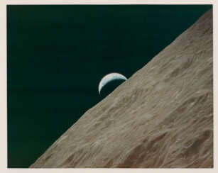 Crescent Earthrise, December 7-19, 1972