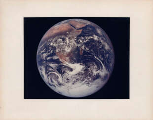 [Large Format] The “Blue Marble”, the first human-taken photograph of the Earth fully illuminated, December 7-19, 1972