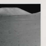 The Lunar Rover; lunarscapes during sunny traverse from station 7; the exotic boulder and geological investigations; Rover tracks, station 8, December 7-19, 1972, EVA 3 - photo 23