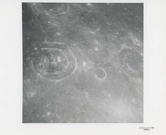 Views of the lunar horizon over Crater Eratosthenes; jettison of the LM; the Taurus-Littrow landing site and orbital wide-angle views, December 7-19, 1972 - фото 12