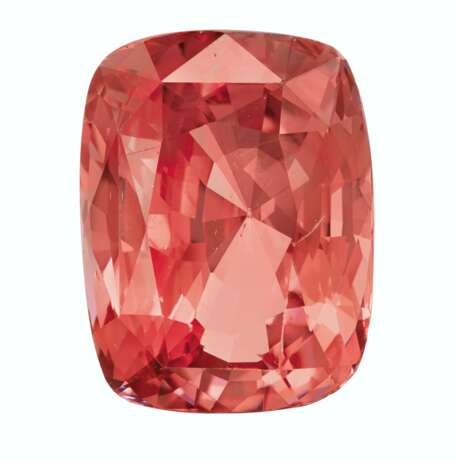 THE DU PONT PADPARADSCHA COLORED SAPPHIRE AND DIAMOND RING,... - photo 6