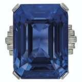 AN IMPORTANT SAPPHIRE AND DIAMOND RING - Foto 1