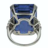 AN IMPORTANT SAPPHIRE AND DIAMOND RING - Foto 3