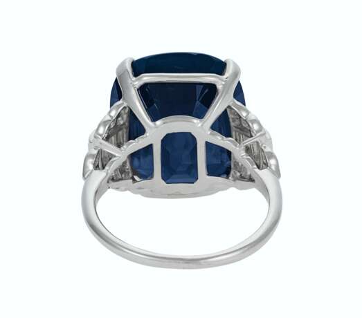 SAPPHIRE AND DIAMOND RING - Foto 3