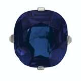 Cartier. A FINE BELLE ÉPOQUE SAPPHIRE AND DIAMOND RING, CARTIER - photo 1