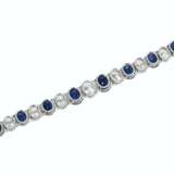 SAPPHIRE AND DIAMOND BRACELET - photo 2