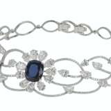 SAPPHIRE AND DIAMOND NECKLACE, MOUSSAIEFF - photo 1