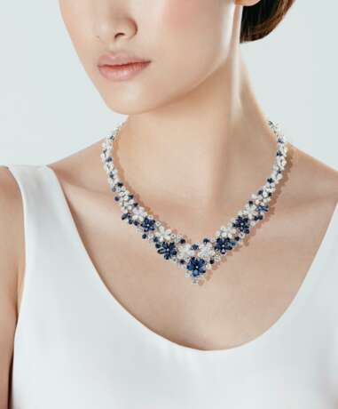 Graff. SAPPHIRE AND DIAMOND 'CARISSA' NECKLACE, GRAFF - photo 4