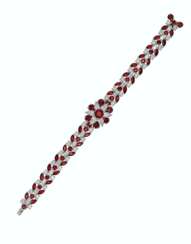 RUBY AND DIAMOND BRACELET, GRAFF