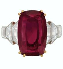RUBY AND DIAMOND RING