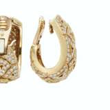 Cartier. DIAMOND EARRINGS, CARTIER AND DIAMOND BRACELET - photo 6