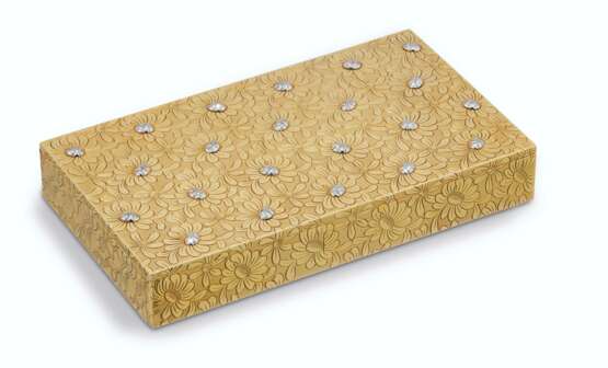 Van Cleef & Arpels. GOLD AND DIAMOND 'MARGUERITE' MINAUDIERE, VAN CLEEF & ARPELS... - Foto 1