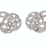 Cartier. DIAMOND EARRINGS, CARTIER - фото 1