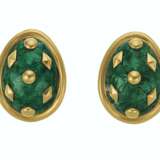 Schlumberger, Jean. Tiffany & Co.. SET OF ENAMEL AND GOLD JEWLERY, JEAN SCHLUMBERGER, TIFFANY &... - фото 4
