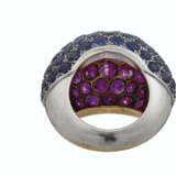 Cartier. RUBY AND SAPPHIRE 'BOULE' RING, CARTIER - фото 4