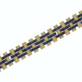 RETRO SAPPHIRE AND GOLD BRACELET, CHARLES HOLL - photo 1