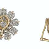 Schlumberger, Jean. Tiffany & Co.. DIAMOND FLOWER 'FLEURAGE' EARRINGS, JEAN SCHLUMBERGER, TIFFA... - photo 2