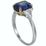 Cartier. SAPPHIRE AND DIAMOND RING, CARTIER - фото 2