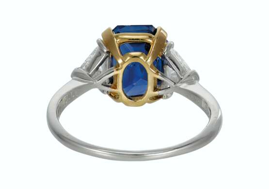 Cartier. SAPPHIRE AND DIAMOND RING, CARTIER - фото 3