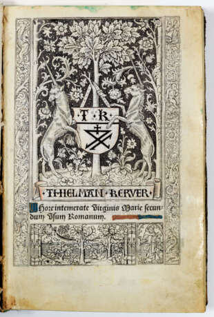 Book of Hours printed on vellum - Foto 2