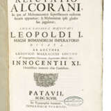 Koran, in Arabic and Latin – Ludovico Maracci (1612-1700) - photo 3