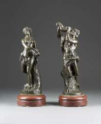 CLAUDE MICHEL CLODION 1738 Nancy - 1814 Paris (Nachfolger) Satyr und Bacchantin