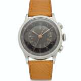LEMANIA, STEEL CHRONOGRAPH WITH TWO-TONE DIAL - фото 1