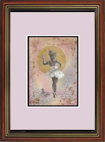 Zeichnung „Ballett, Ballett, Ballett ... Zeichnung handgemacht, 2020 Autorin - Natalya Mishareva“, Papier, Bleistift, Realismus, 2020 - Foto 3