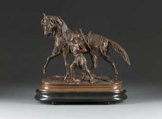 PAUL-EDOUARD DELABRIÈRRE 1829 Paris - 1912 ebenda 'Le cheval du Sultan' (Das Pferd des Sultans)