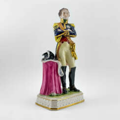 Porcelain figurine of Marshal "Soult". Germany, Rudolf Kammer, 1953-1972, perfect condition