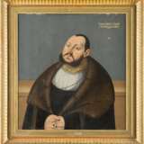 LUCAS CRANACH DER ÄLTERE (NACHFOLGER, UM 1600) 1472 Kronach - 1553 Weimar BILDNIS DES JOHANNES FRIEDRICHS, DER GROSSMÜTIGE (1503-1554), KURFÜRST UND HERZOG VON SACHSEN - Foto 2