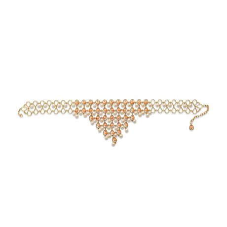CULTURED PEARL AND CORAL FRINGE NECKLACE - фото 2
