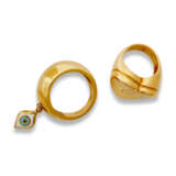 EVIL EYE RING AND SIGNET RING - фото 2