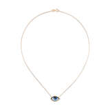 LITO 'TU ES PARTOUT PETIT BLEU' DIAMOND NECKLACE - фото 1