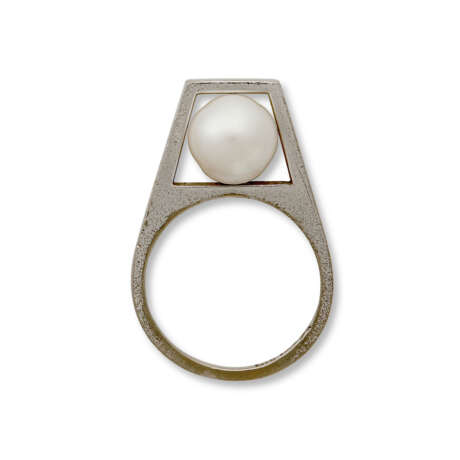 CULTURED PEARL RING - photo 1