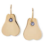 PEAR DROP POLISHED EARRINGS - фото 1