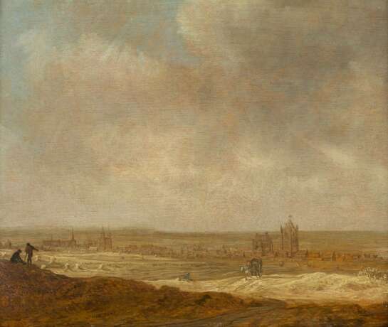 JAN VAN GOYEN 1596 Leiden - 1656 Den Haag BLICK AUF ARNHEIM VON DEN HÖHEN - Foto 1