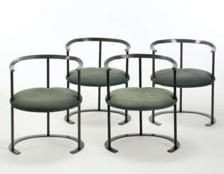Four armchairs model "P4 Catilina piccola"