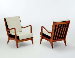 Pair of armchairs model "516"