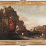 THOMAS WIJCK (UMKREIS) 1616/1624 Beverwijck - 1677 Haarlem SÜDLICHE LANDSCHAFT MIT GEMÜSEVERKÄUFERIN UND ORIENTALEN - photo 2