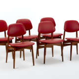 Six chairs in solid wood and plywood - Foto 1