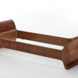 Dormeuse-sofa veneered in wood - Auction archive