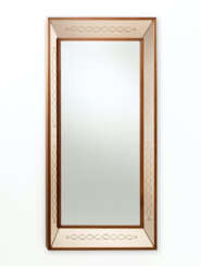 Wall mirror in wood