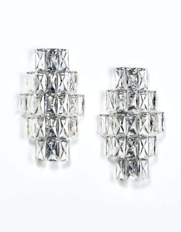 Pair of four-light wall lamps - фото 1